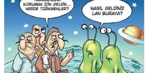 Penguen Dergisi Faşistleri 'uzaya çıkardı'