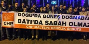 CHP'li gençler: Doğu'da güneş doğmadan Batı'da sabah olmaz