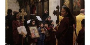 Hataylı Hıristiyanlar Noel'de barış için dua etti