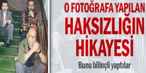 O fotoğrafa yapılan haksızlık
