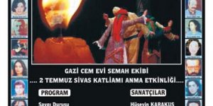 Gazi Cemevi Sivas Şehitlerini Anma Gecesi