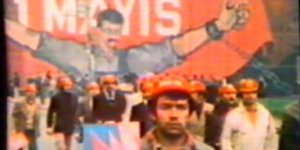 İlk 1 Mayıs gösterisi işgal güçlerine rağmen yapıldı