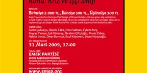 1 Mayıs afişi yarışmayla seçilecek!