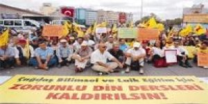 Alevilerden protesto