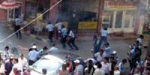 Fındıkçılar AKP binasına saldırdı