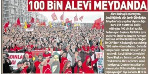 Basında 6 Mart İzmir Büyük Alevi Mitingi