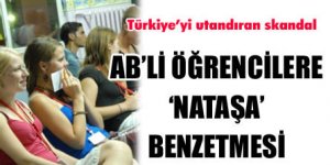 AB'li öğrencilere 'Nataşa' benzetmesi