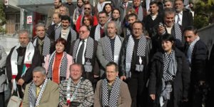 Aydınlar Filistin Halkına Destek İçin Yürüdü