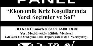 BEKSAV "Kriz, seçimler ve sol" paneli düzenleyecek