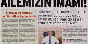 Ailemizin imamı!