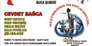 PSAKD Buca Şubesi Açılış Etkinliğine Davet