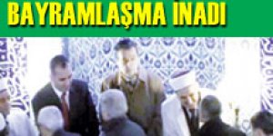 Kaymakam camide bayramlaştı