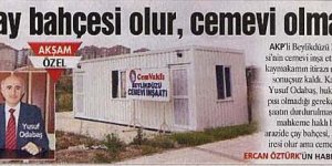 Beylikdüzü Cemevinin başına gelenler