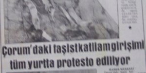 Çorum Katliamı ( Mayıs - Temmuz 1980 )