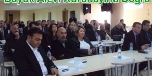 Çorumlu Aleviler Büyük Kurultay'a Hazırlanıyor