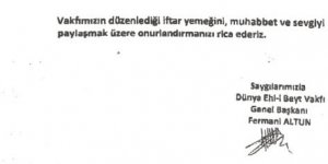 Fermani Altun'dan Ramazan İftarı