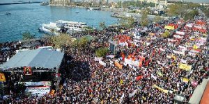Kadıköy'de Alevi mitingi
