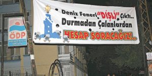 Pankart görmeye hiç dayanamıyorlar!