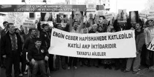 Cezaevinde işkence gören Ceber'in beyin ölümü gerçekleşti