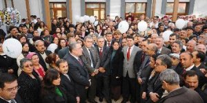 İzmir'de Alevilerden Kocaoğlu'na destek