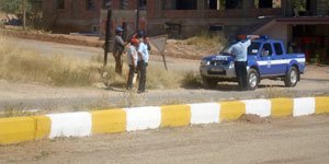 Hacıbektaş'ta Afiş Gerginliği