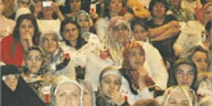 Kampanya için harem selamlık program