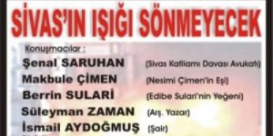 PANEL: Sivas'ın Işığı Sönmeyecek