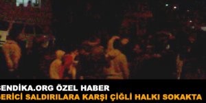 Cemaat saldırdı halk püskürttü