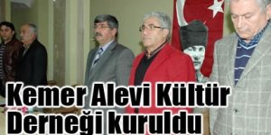 Kemer Alevi Kültür Derneği kuruldu