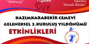 Kazım Karabekir Cem Evi Geleneksel 3.Kuruluş Yıldönümü Etkinliği