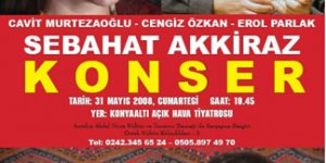 Antalya'da Sabahat Akkiraz Konseri