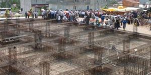 Körfez'in ilk cemevi inşaatında temel atıldı