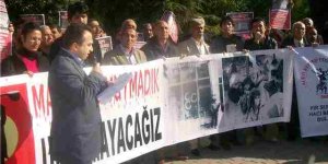 Kurumlar, Maraş mitingi için yürüdü