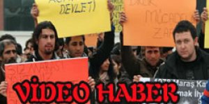 Öğrencilerden Maraş eylemi