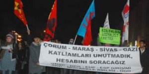 Maraş katliamı Eskişehir'de lanetlendi