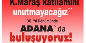 Maraş unutulmasın mitingi