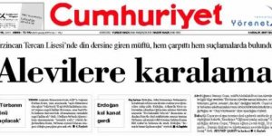 Tercan'da, alevilik tartışmasına soruşturma