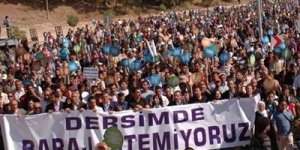 20 bin kişi Munzur'a yapılan barajlara 'dur' dedi