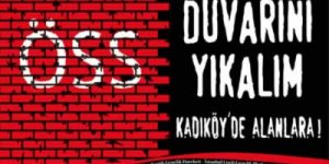 İstanbul'da 'ÖSS duvarını yıkalım' mitingi