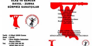 Antalya'da Dayanışma Yemeği Düzenleniyor