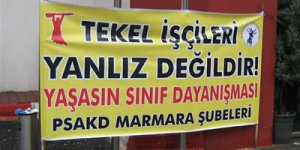 Güvenlik kuvvetlerinin TEKEL dayanışmasına karşı tahammülsüzlüğü...
