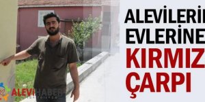 İzmit'te Alevilerin Evlerine Kırmızı Çarpı İşareti