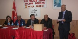 PSAKD Datça Şubesi Olağan Genel Kurulu'nu gerçekleştirdi