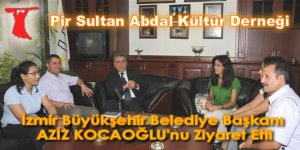 PSAKD'nden Aziz Kocaoğlu'na Teşekkür Ziyareti