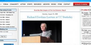 Ünlü evrimcinin sitesine yasak