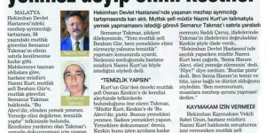 'Alevi'nin elinden yemek yenmez deyip elimi kestiler'