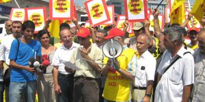 Alevilerden Taksim'de Oturma Eylemi