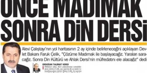 Önce Madımak Sonra Din Dersi