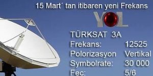 YOL TV'nin ferkansları 15 Mart'ta değişiyor