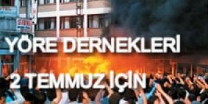 Yöre Dernekleri 2 Temmuz Gündemiyle Toplanıyor
